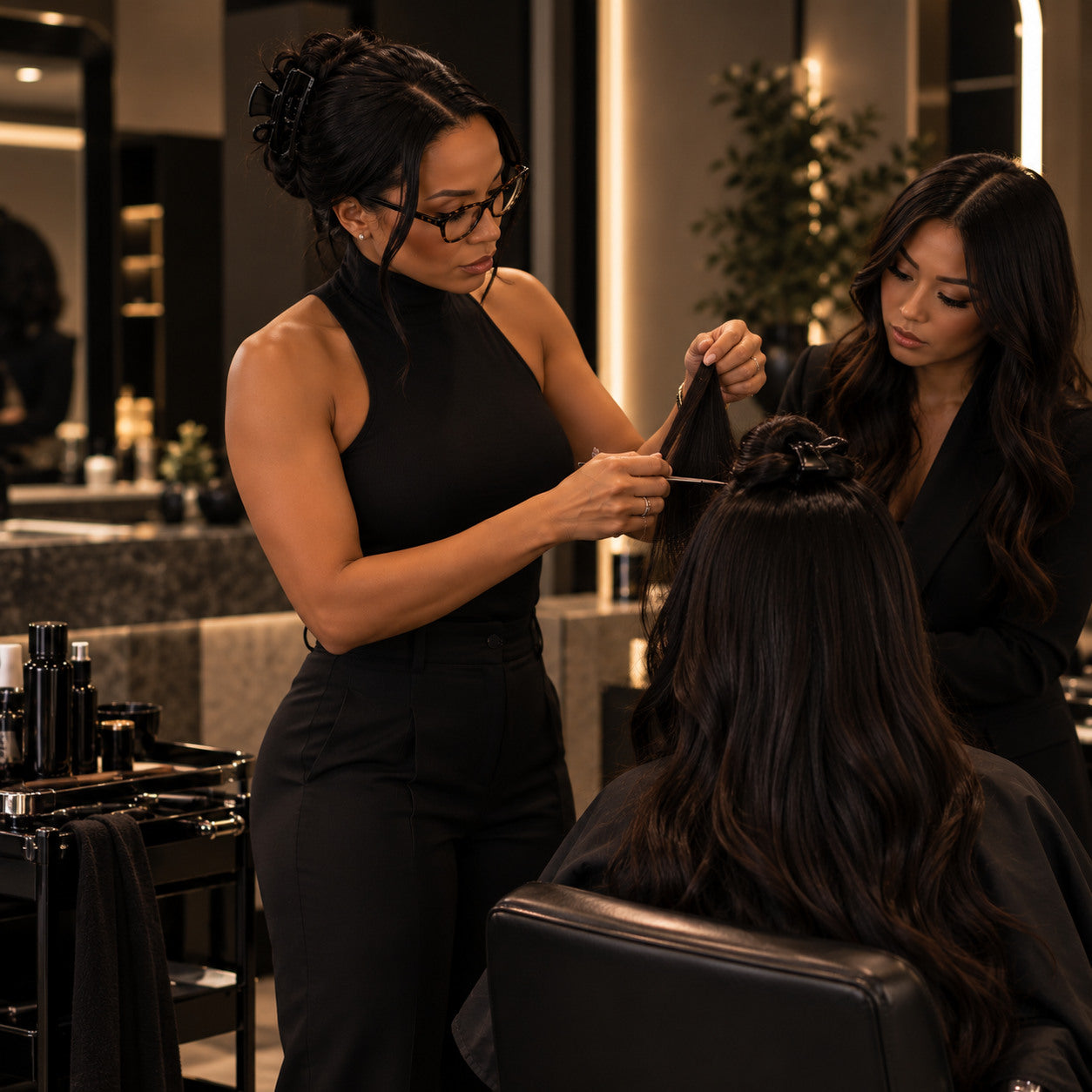 Kerri Alston luxury hair education
