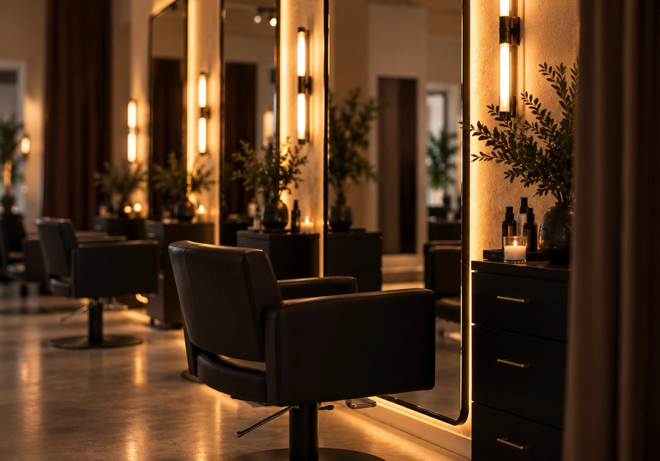 Kerri Alston salon interior